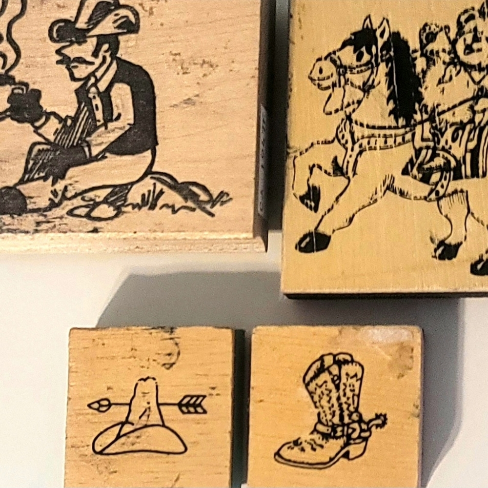 Western Themed Stamps